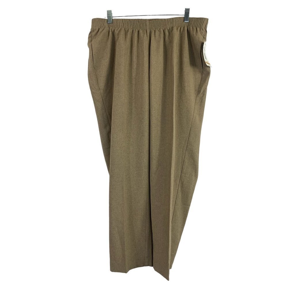 Allison Daley Women's Taupe Dress Pants